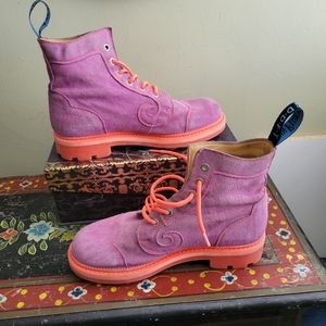 Fluevog Purple Derby Swirl 9.5